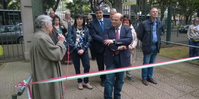 Un nuovo giardino in piazza monsignor Carta