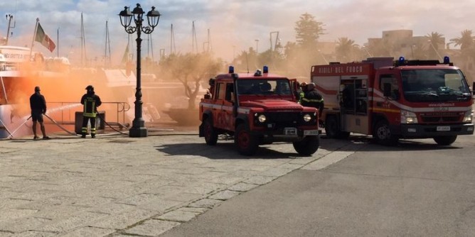 Scene di panico nel porto, è <i>bufala</i> | Foto