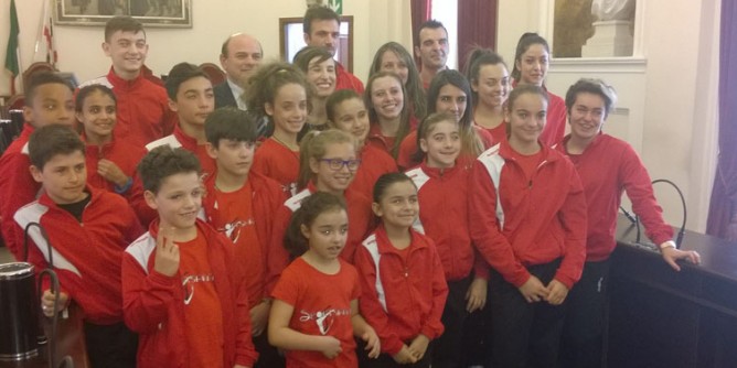 Ginnastica artistica, giovani promesse da Sanna