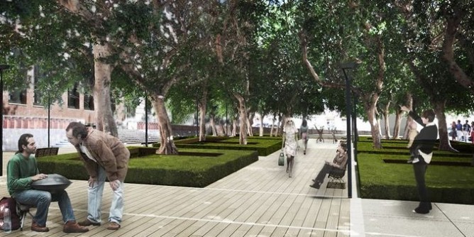 Nuova piazza Garibaldi in 180 giorni