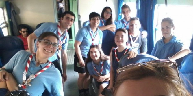 Scouts di Porto Torres da Papa Francesco
