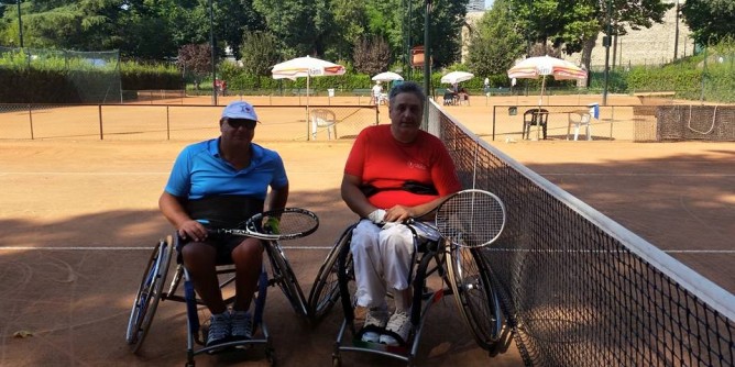 Wheelchair Tennis: doppietta per Alberto Corradi