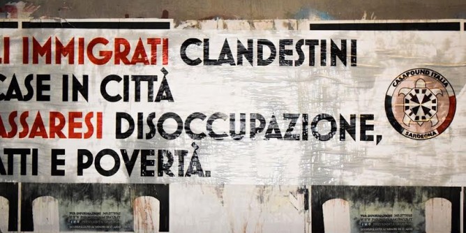 «Clandestini coccolati, Sassaresi abbandonati»