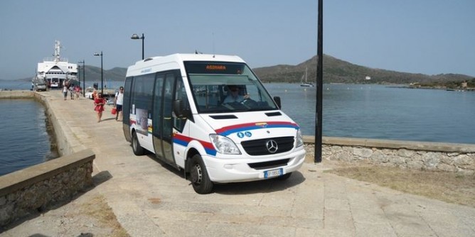 Bus Atp allAsinara, via al trasporto interno