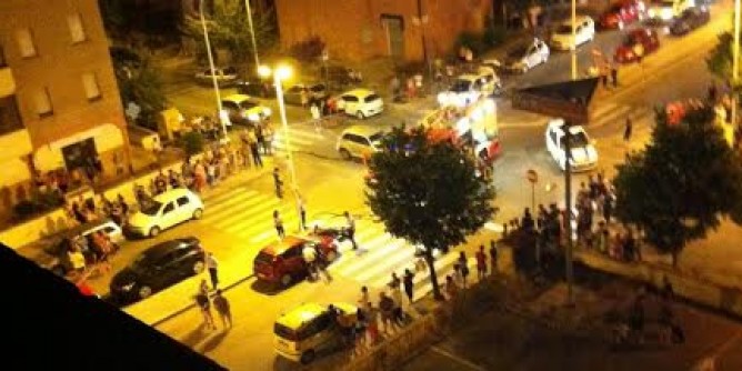 Sassari: incrocio da <i>bollino rosso</i>. Residenti chiedono più sicurezza