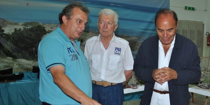 Bruno Vespa visita l´Asinara