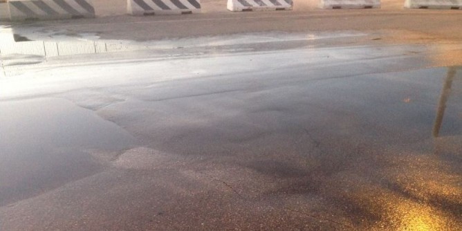 Perdita dacqua nel porto turritano, nessun intervento