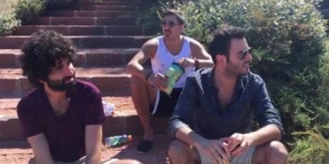 A Porto Torres sketch ambiente dei <i>Tre Amici Immaginari</i>