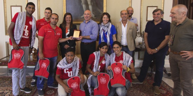 I giovani di Gerico in visita a Sassari