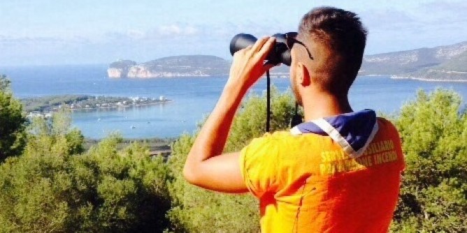 Antincendi, corpo Forestale in servizio