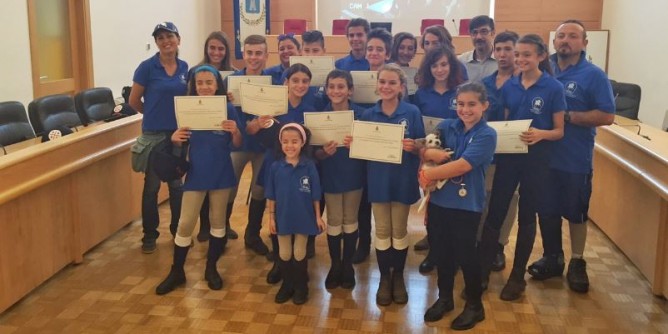 Medaglie alle Ponyadi per Equitazione Porto Torres