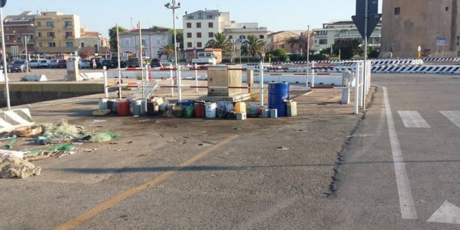 Porto turritano: punto di raccolta per olii esausti