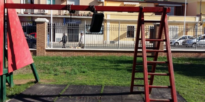 Parco San Gavino, privo di sicurezza e decoro