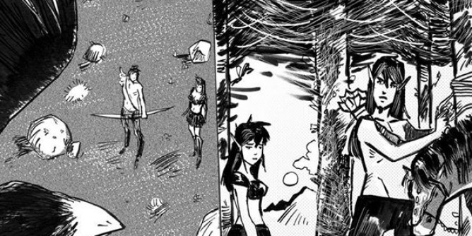 Fumettisti a Cagliari col fantasy Tenon