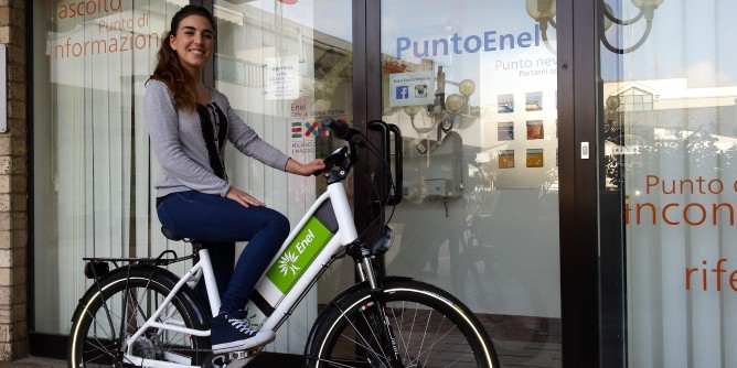 Enel lancia il test bike ad Alghero