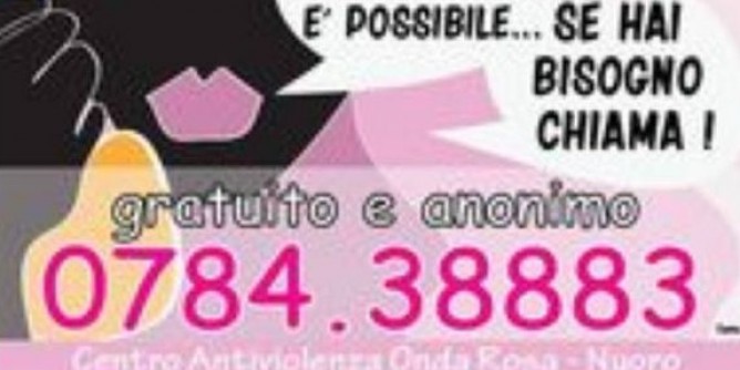 Violenza donne: adesivi nei bagni a Nuoro