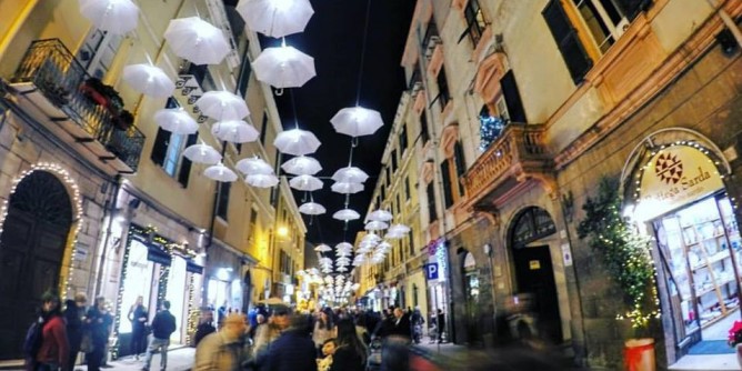 Sassari, dalle ore 17 aree pedonali in centro