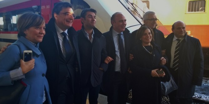 Inaugurazione pendolino: solo primo passo