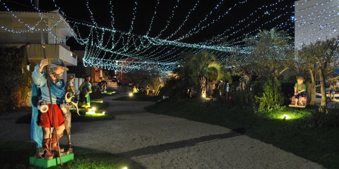 A Stintino il presepe a grandezza naturale