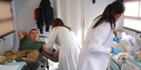 Raccolta di sangue alla Brigata Sassari