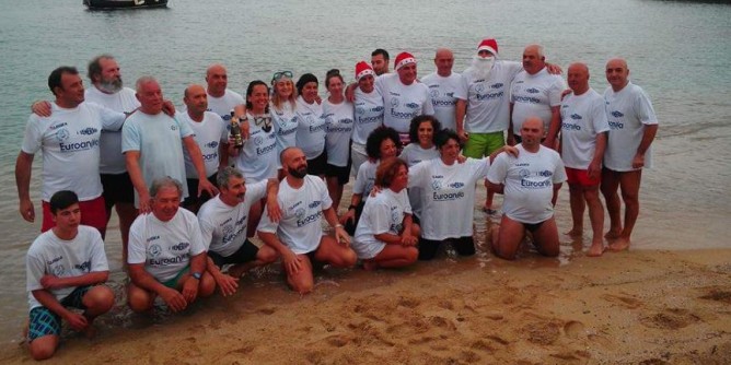 A Balai un tuffo portafortuna per inaugurare il 2016