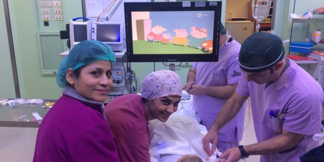 Sale operatorie a misura di bimbo a Cagliari