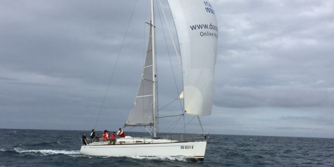 Vele del Golfo Asinara: al comando <i>Bizzarra</i> di Maltoni