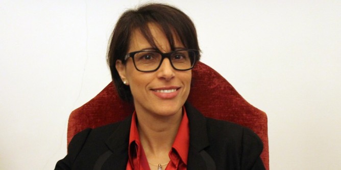 La presidente del Consiglio Esmeralda Ughi a Tunisi