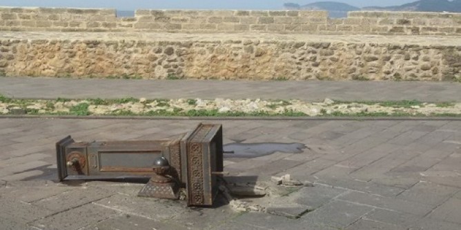 <i>Atterrata</i> la fontana ai Bastioni | Foto