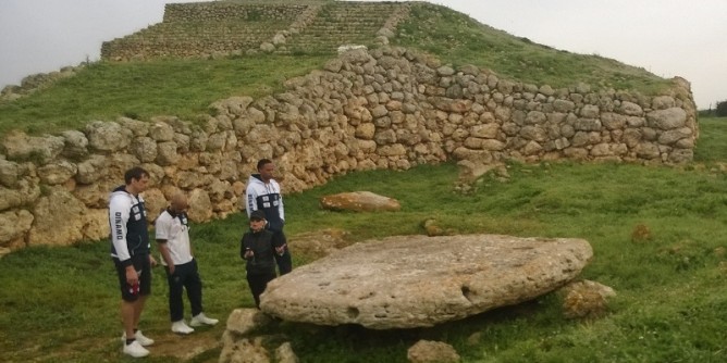 La Dinamo a Monte d´Accoddi