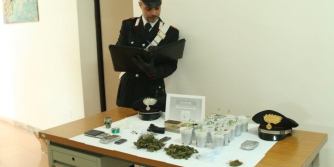 Sorso: due arresti ed undici denunce per droga