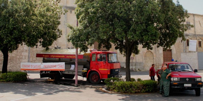 A <i>scuola </i> di Protezione Civile a Sassari