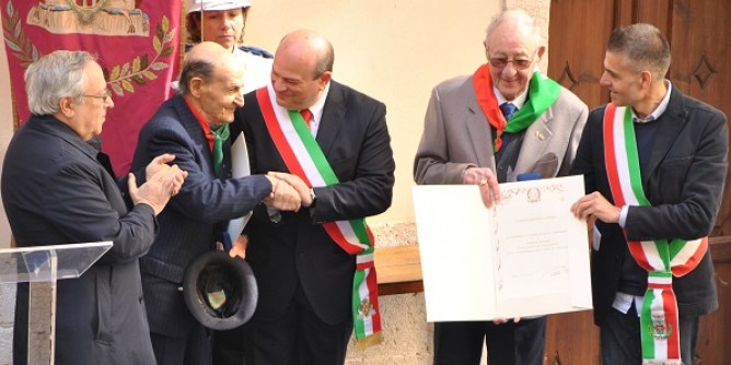 Medaglie ai partigiani di Sassari