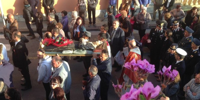 Processione: Santi Martiri verso Balai