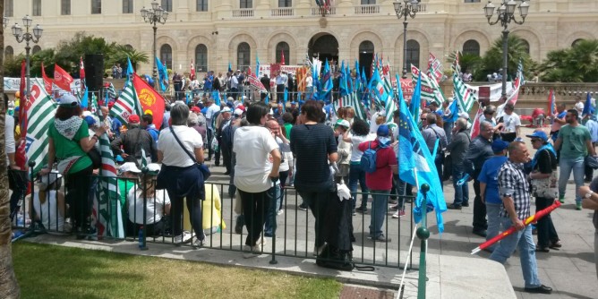 Nord ovest Sardegna si ferma. A Sassari inizia la mobilitazione