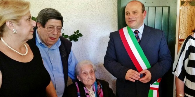 I cent´anni della signora Paola Marongiu
