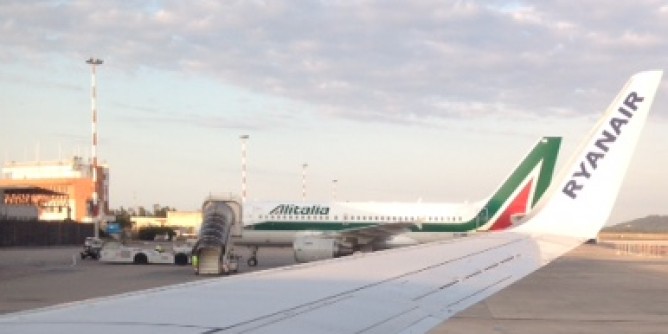 Alghero-El Prat, il debutto  <i>flop</i>