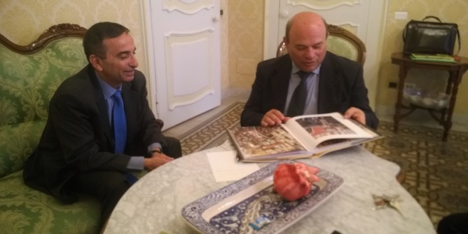 Il benvenuto di Sassari al nuovo questore