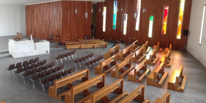 Spirito Santo: la nuova chiesa si presenta 