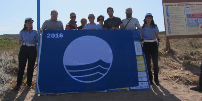 Issata la Bandiera Blu a Porto Ferro