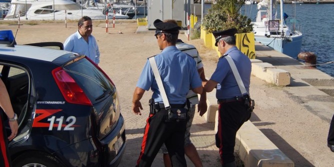 Traffico di stupefacenti: skipper arrestato