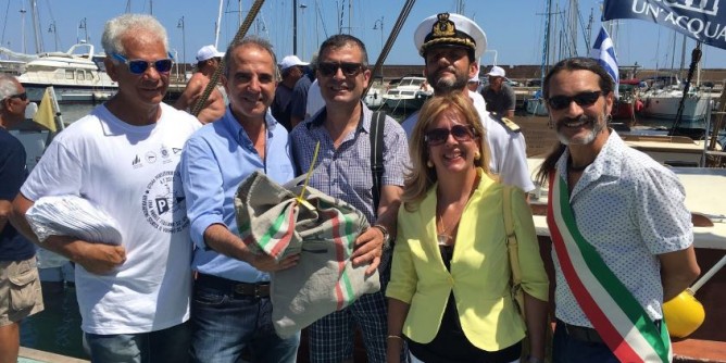 Porto Torres: Studenti alla rievocazione del Viaggio del Postale