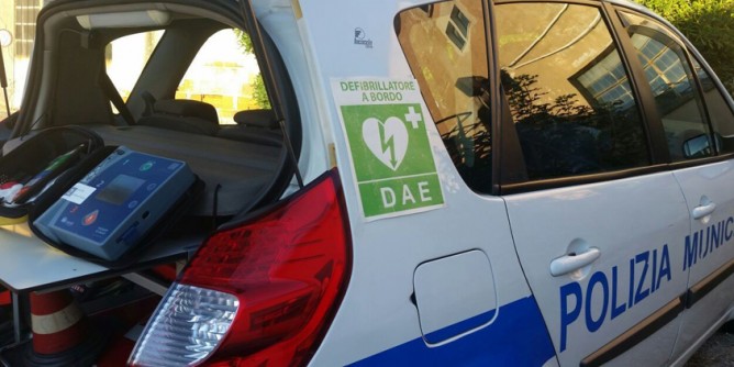 Tre defibrillatori nelle pattuglie di Sassari