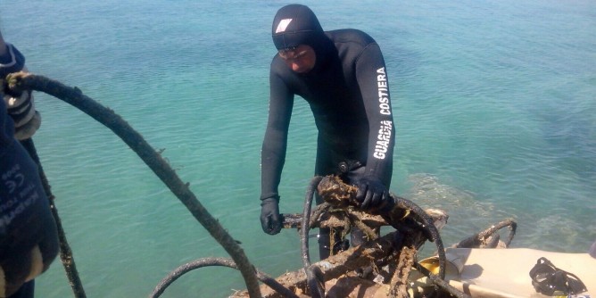 Boe abusive in Area Marina Protetta