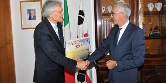 L´ambasciatore russo in Sardegna