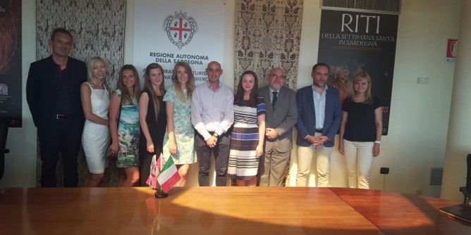 Estate 2016: Bielorussia a lezione di turismo in Sardegna