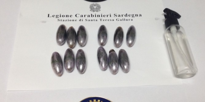 Hashish ai fini di spaccio: corriere torinese arrestato ad Olbia