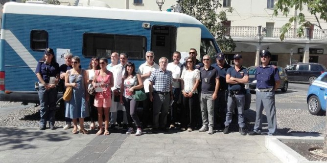 Sicurezza ad Ozieri con l´evento della Polizia