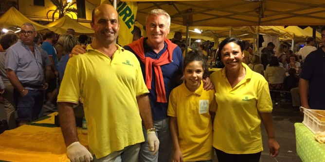 Successo per la Notte Gialla contro il terremoto