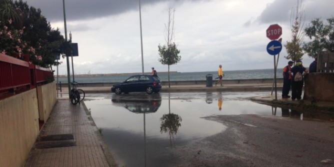 Temporale e danni su Alghero